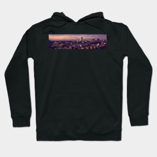 Leeds Skyline at Dusk Hoodie